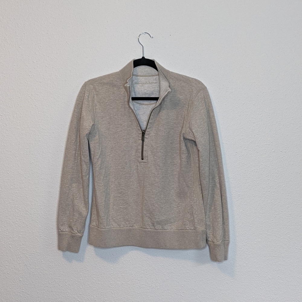 Tommy Bahama Reversible Mock Neck Quarter Zip Pullover size XS